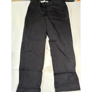 Dickies Work Pants Mens 40x32 Black Straight Leg Uniform Pants